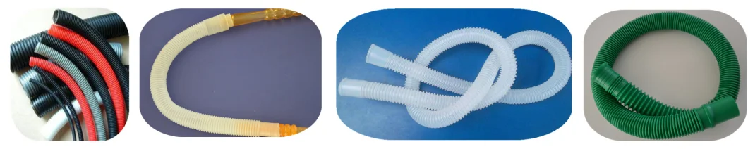 PP HDPE PVC EVA PA Single Wall Double Twin Wall Dwc Corrugated Tube Hose Pipe Culvert Bellows Making Machine for Electric Wire Threading Water Supply Drainage