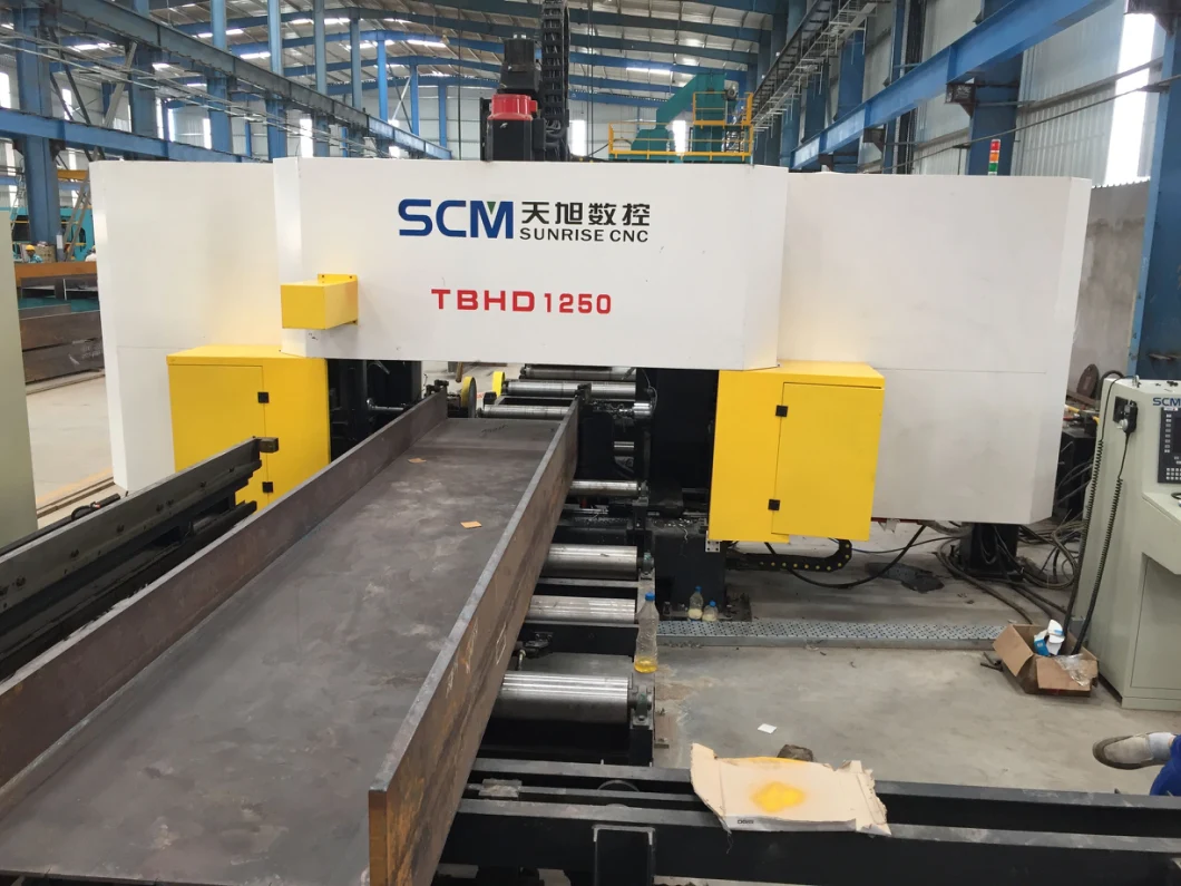 CNC H Beam High Speed Drilling Machine for Bridge Beam, Peb Steel, Construction Beam, Box Beam