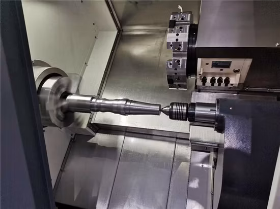 Werksverkauf Tck50A Schrägbett-Linearführungs-CNC-Drehmaschine