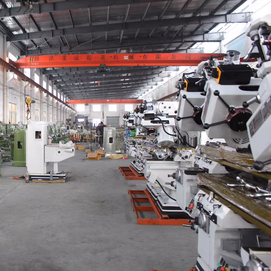 Hochwertige Knie-Typ 4HW 5HW horizontale vertikale Universal-Revolverfräsmaschine