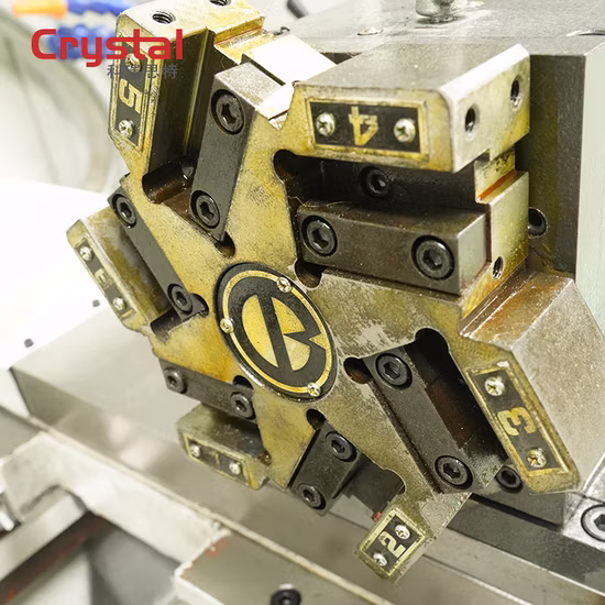 Der Arbeitsprozess der hochpräzisen kleinen CNC-Drehmaschine Ck6432A beträgt 450 mm/700 mm