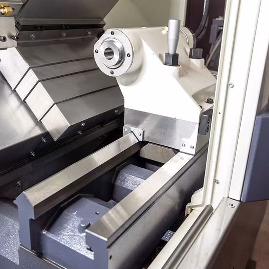 Dmtg B-Achse CNC-Schweizer Drehmaschine, kleiner Bohrer für Stahlstangen
