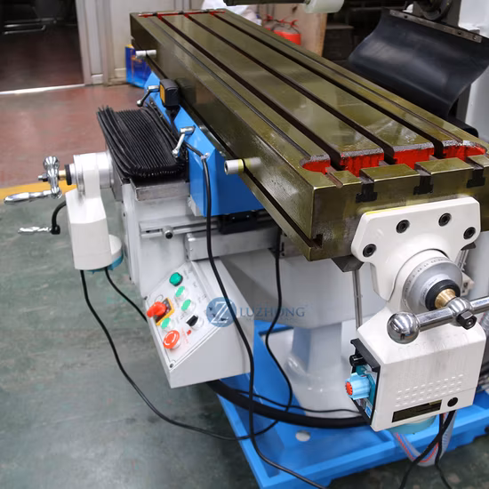 ( 4HW 5HW) Leistung Universelle manuelle horizontale und vertikale Metallrevolverfräsmaschine Preis